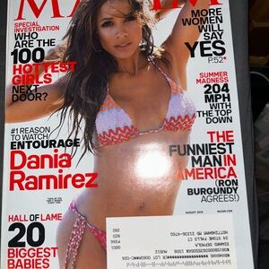 Maxim Magazine August 2010 Dania Ramirez cover